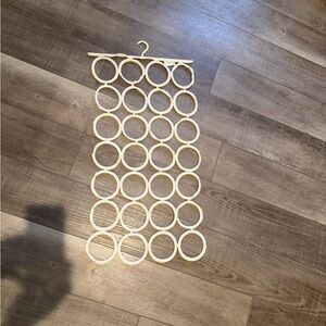 Beige Circular Scarf Hanger